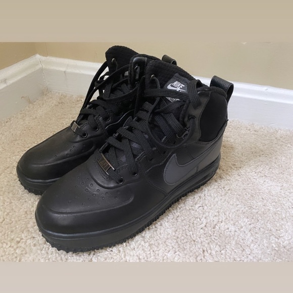 Nike Shoes - Black Nike High Top Air Force 1